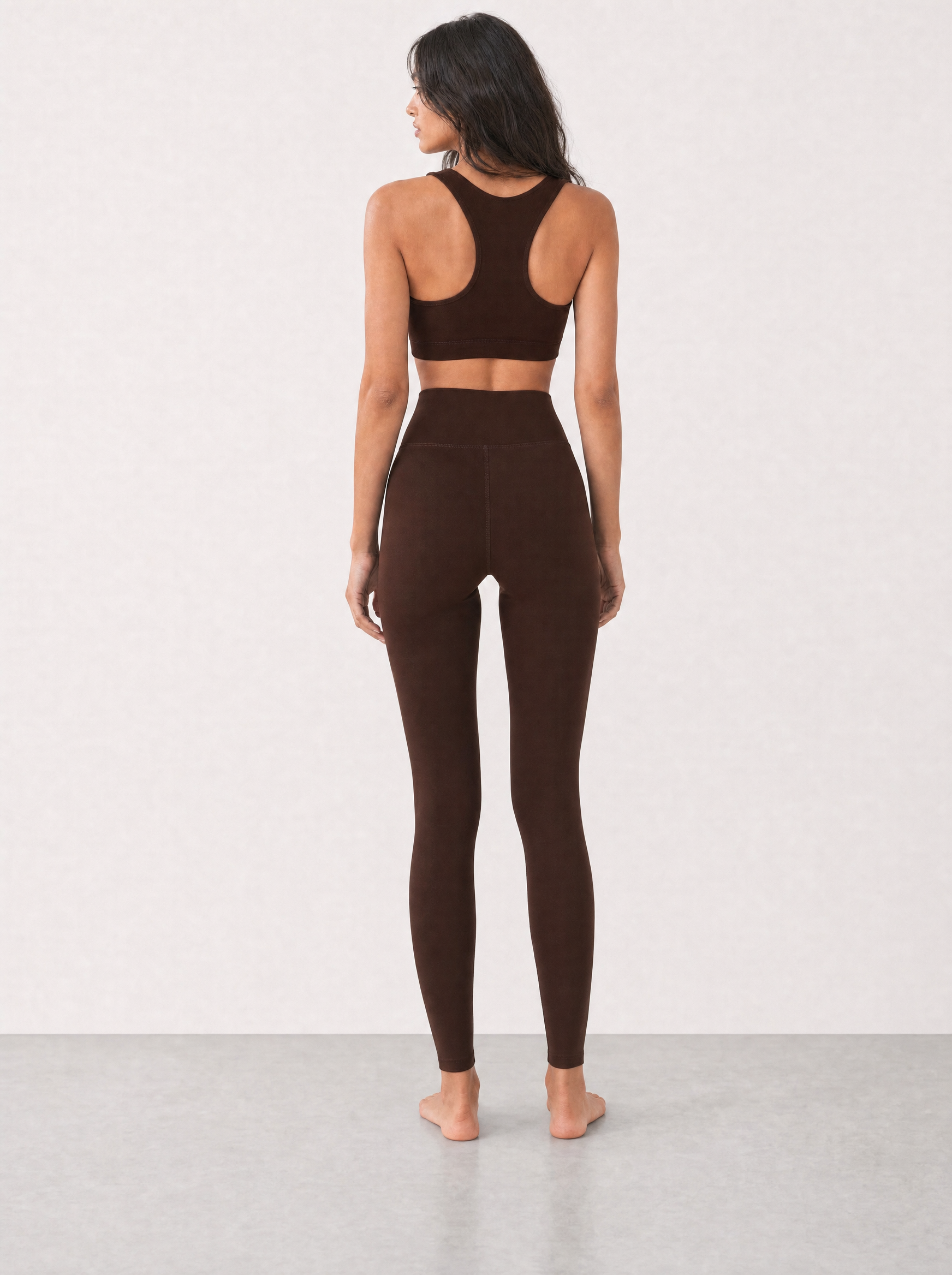 Sport-BH mit Racerback aus Bio-Stretch