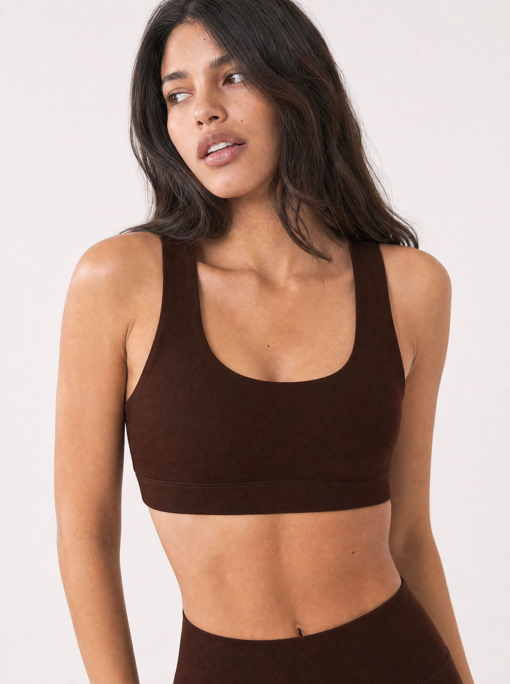 Sport-BH mit Racerback aus Bio-Stretch