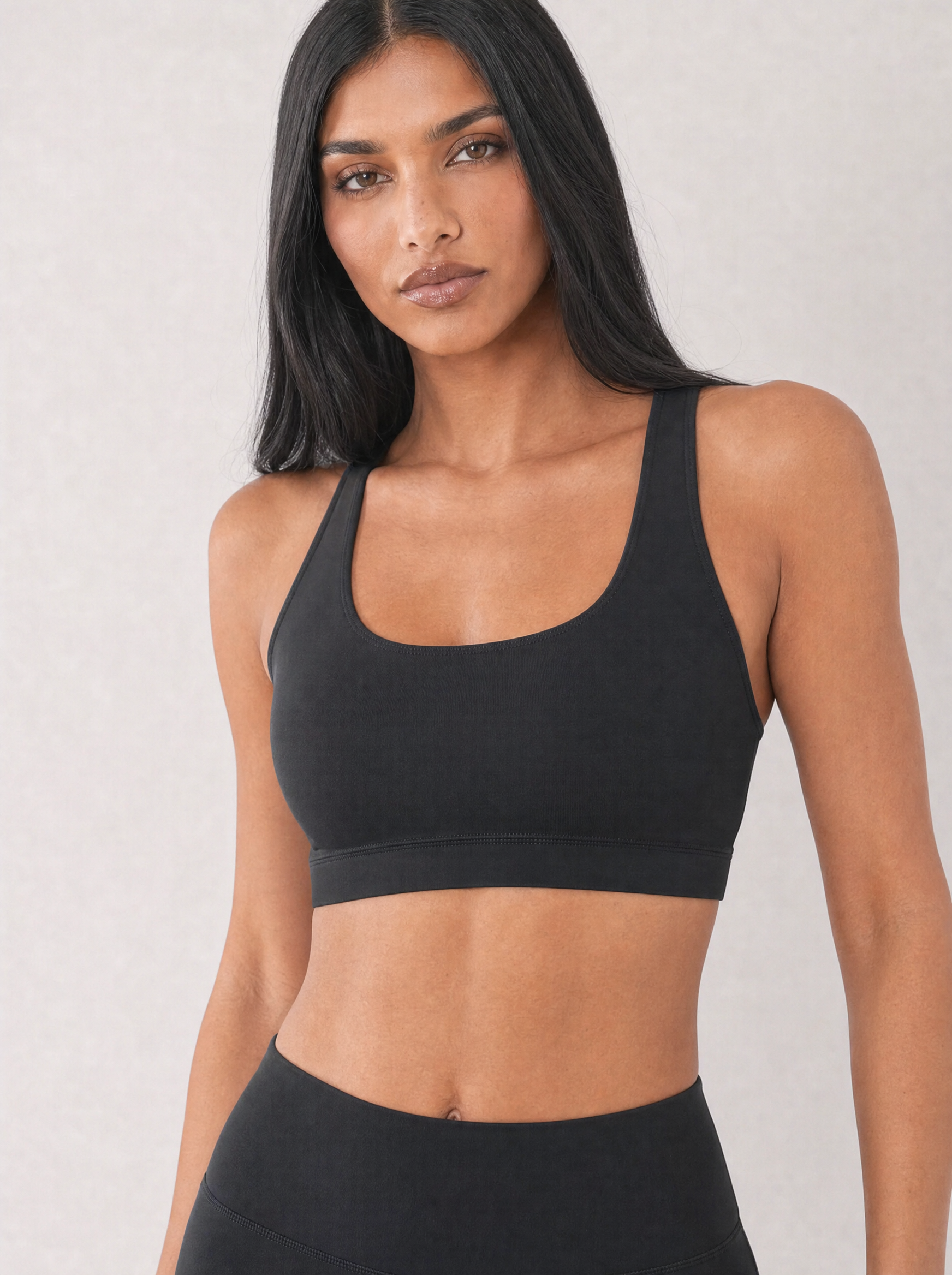 Organic Stretch Racerback Sports Bra