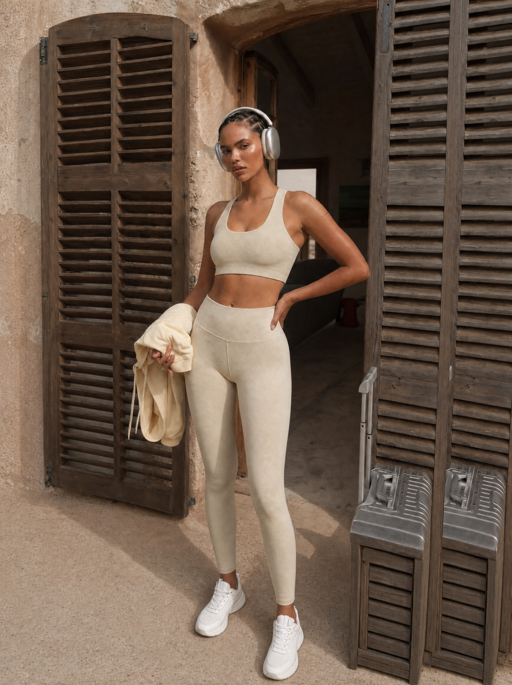 Organic Stretch High-Waist Leggings